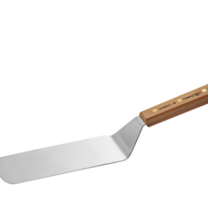 Espátula/volteador, mango madera, acero Dexteel®, espátula 8" x 3", Dexter Russell, Traditional, CI16231 / 2386C-8