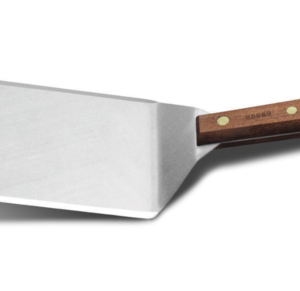 Espátula/volteador, cuadrada, balanceada, p/hamburguesas, mango madera, acero Dexteel®, 6″ x 5″, Dexter Russell, Traditional, CI16291 / 85869