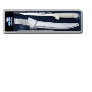 Cuchillo filetero, angosto, c/funda/protector, acero Dexteel®, 7", Dexter Russell, Sani-Safe, CI19173 / S133-7WS1