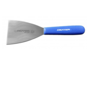 Raspador p/parrilla, mango resiste/260°, Cool Blue®, acero Dexteel®, 3", Dexter Russell, Sani-Safe, CI19603H / S293H-PCP