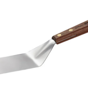 Espátula/volteador p/pancakes/hotcakes, madera, acero Dexteel®, 4" x 2½", Dexter Russell, Traditional, CI19720 / S242½PCP
