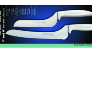 Cuchillos p/pan, juego c/2, aserrados, angulados, polipropileno, acero Dexteel®, 7 y 9", Dexter Russell, Sani-Safe, CI20373 / S163-7SC/9SC