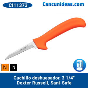 Cuchillo deshuesador, polipropileno, acero Dexteel®, 6", Dexter Russell, Sani-Safe, CI11373 / EP152WHG