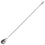 Cuchara p/bar, c/punta de lágrima, 15.75"/40cm, Barfly, C1236 PLATA