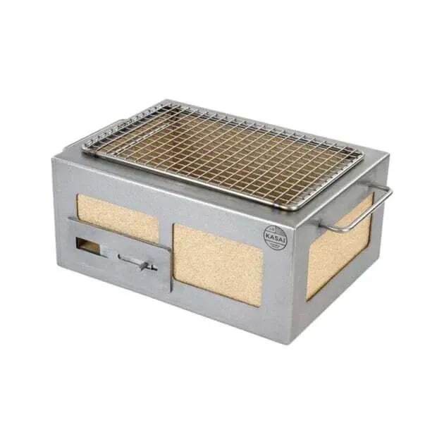 Parrilla Nano Pro Kasai Konro, c/marco acero inox V2, Kasai Grills, CG100N