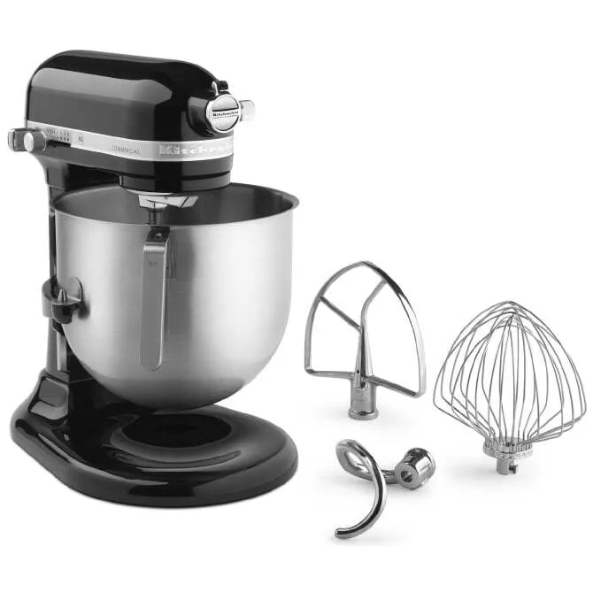 Batidora de alto rendimiento, negra, Commercial 8-Qt, KitchenAid, CP537