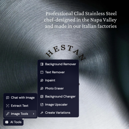 Sartén salteadora, recta, c/tapa y mango extra, Hestan, Probond, CS499 (2 versiones) - Image 9