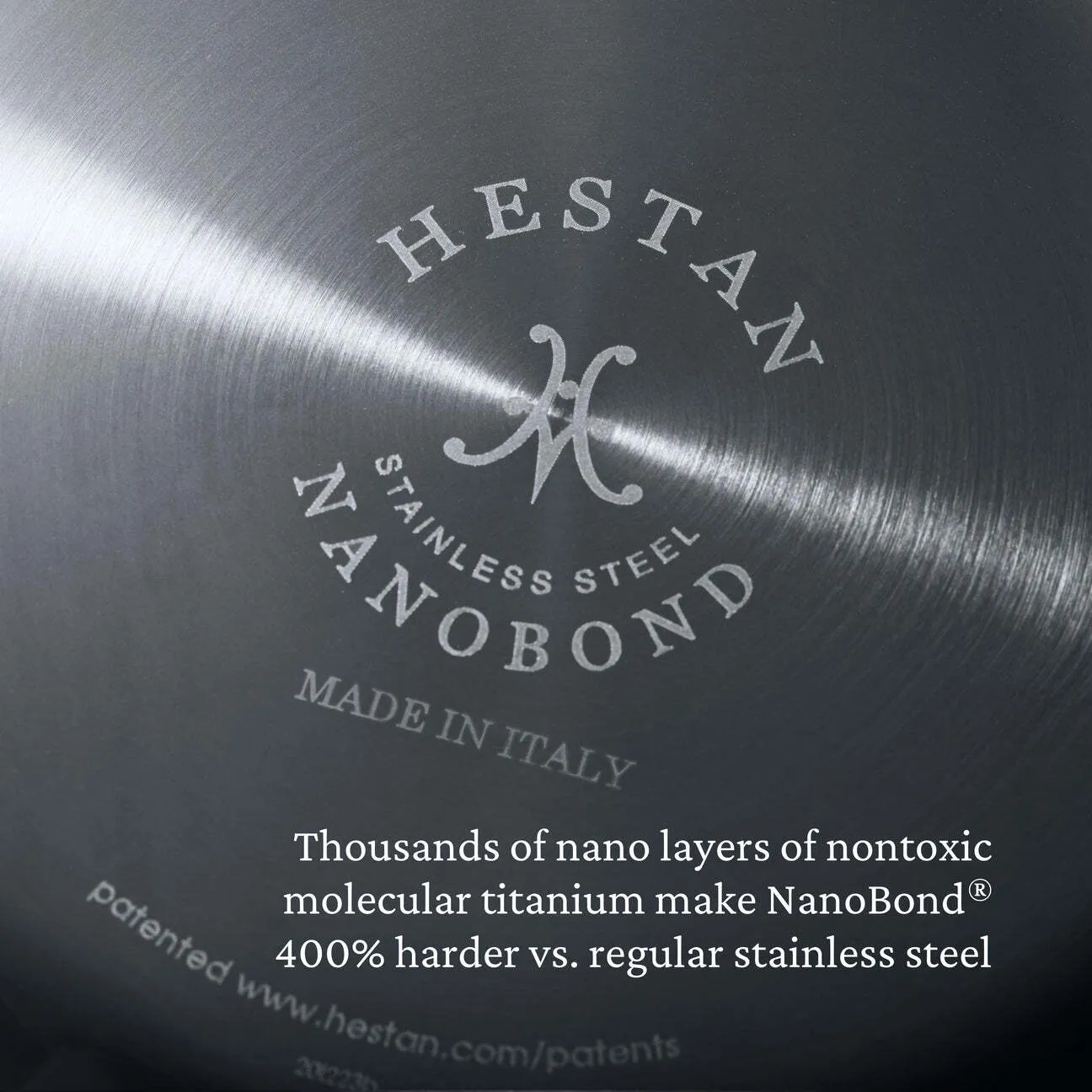 Sartén salteadora recta, c/tapa y mango extra, Hestan, Nanobond, CS495 (2 versiones) - Image 6