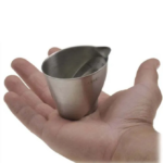 Taza medidora inclinada, acero inox, 2oz/60 ml, OXO, CU958