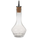 Botella de bitters biselada c/dasher de corcho, 100ml/3.4oz, Cocktail Kingdom, C1136
