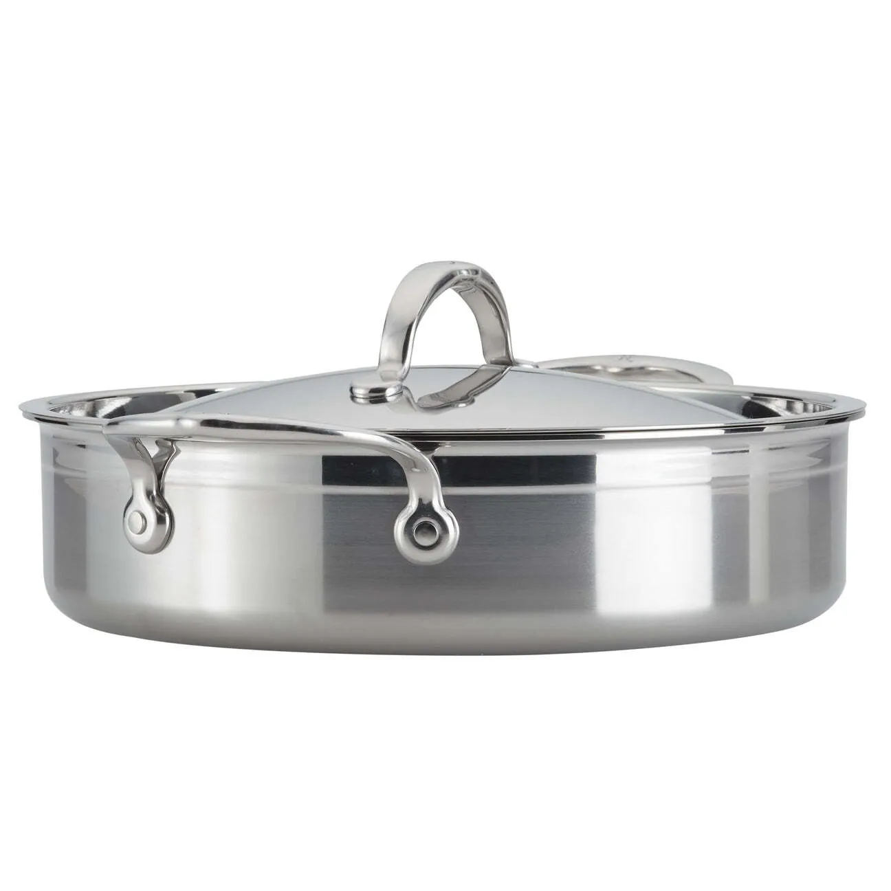 Olla baja/Rondeau/Sartén salteadora, recta, c/tapa, Hestan, Probond, CS49826