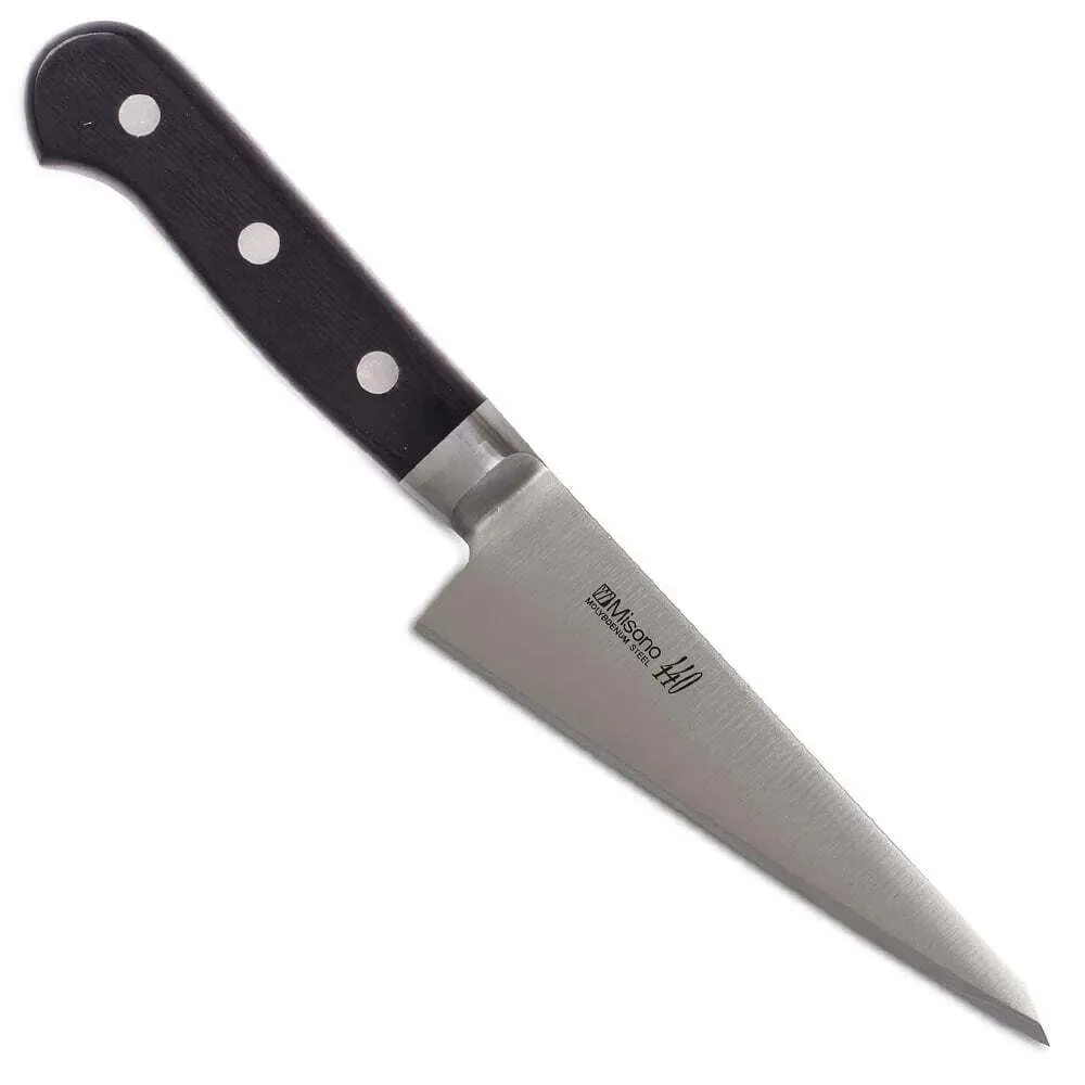 Cuchillo deshuesador/honesuki, acero molibdeno/cromo, 6”/15.2cm, Misono, 440, CY7376