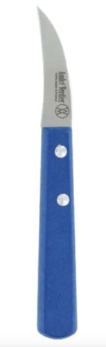 Cuchillo mondador curvo, azul, Verdier, Culinary Preparation, CZ411
