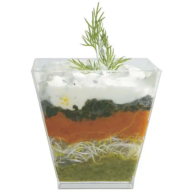 Vaso de presentación, 400 piezas, Comatec, Kova, CR5422.75