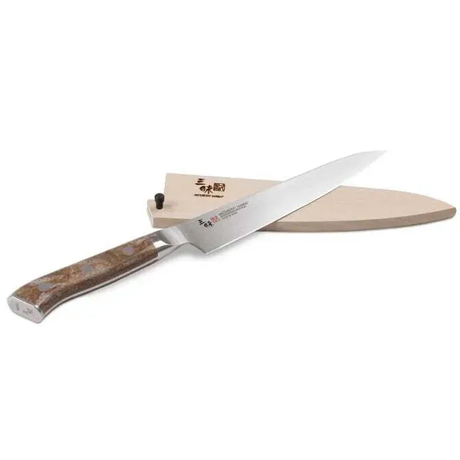 Cuchillo petty/multiusos, c/funda saya, acero molibdeno 8A, mango Corian DuPont, 6”/15cm, Mcusta, Zanmai Pro SE, CZ305 - Image 3
